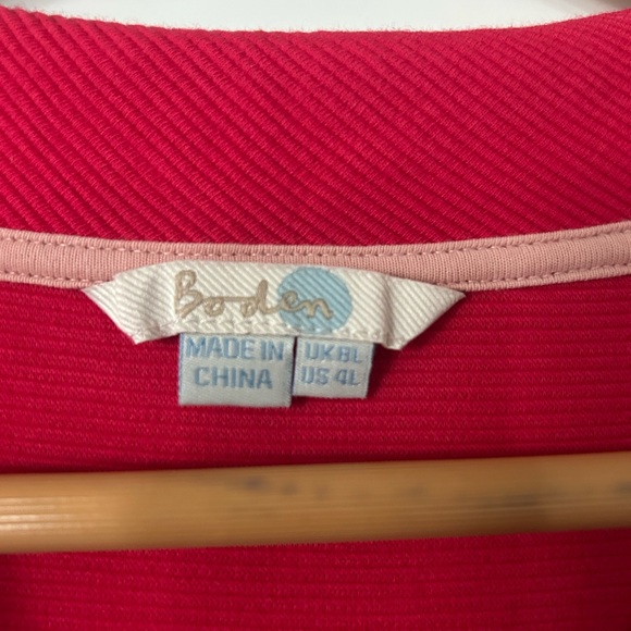 Boden Zoe ribbed ponte dress- 8L - Picture 5 of 11